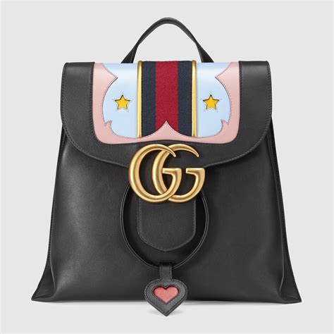 gucci marmont fuchsia velvet interior|Gucci Marmont leather backpack.